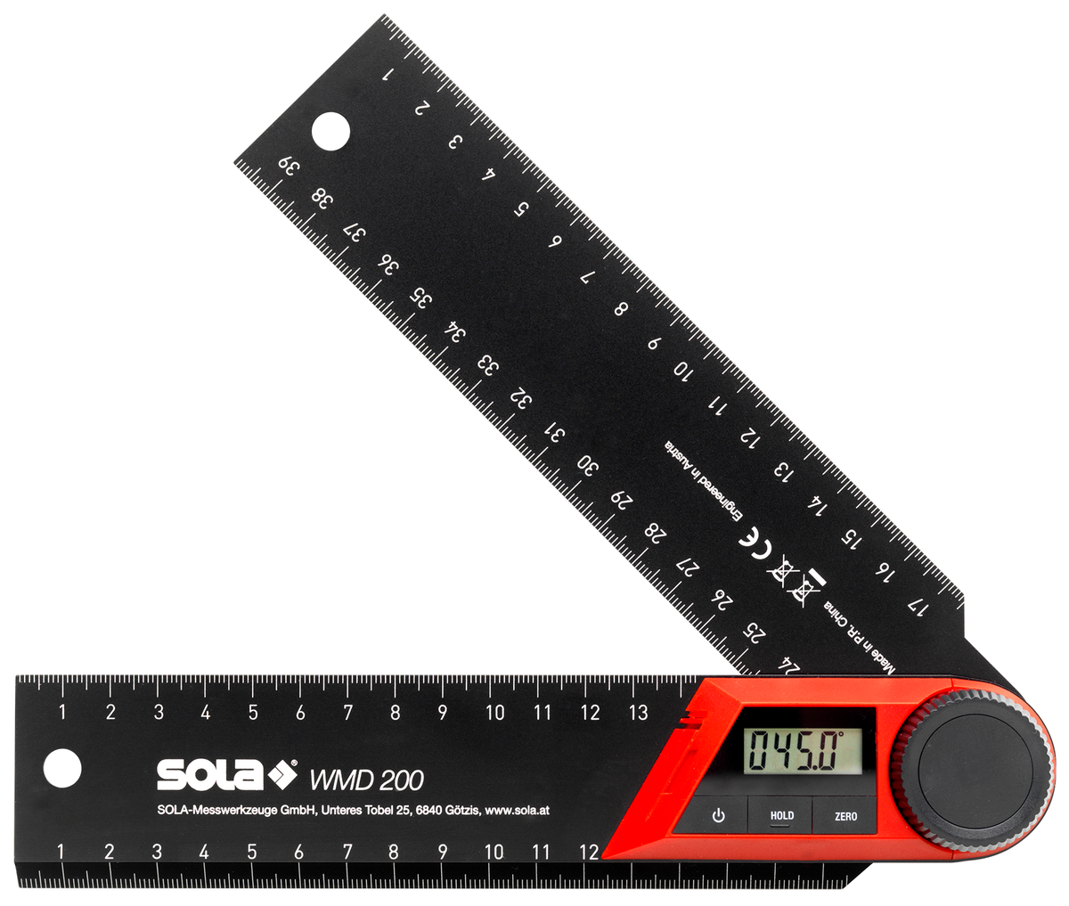 Sola Digitale Hoekmeter WMD 200 - 20cm