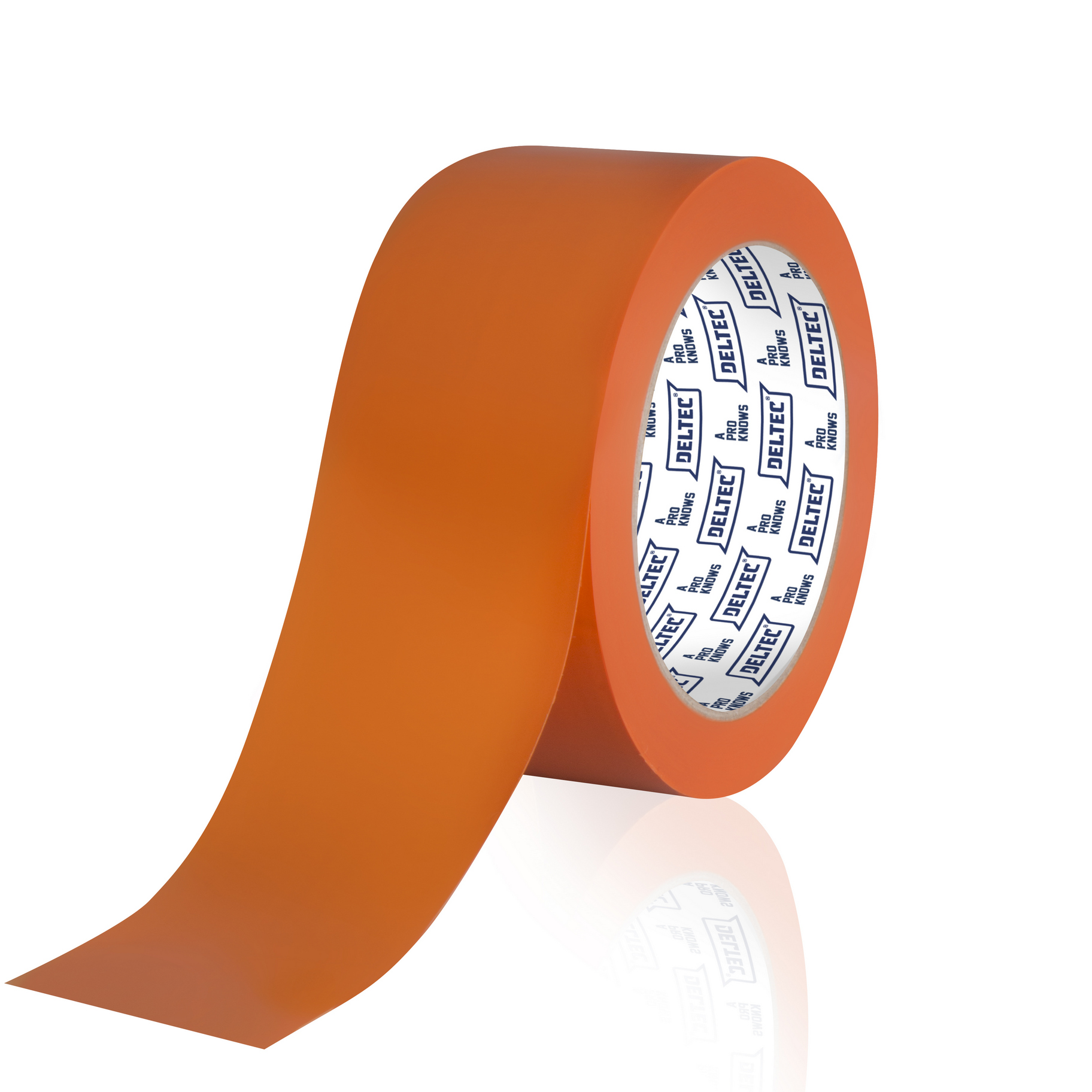 Deltec Maskeertape PVC Soft Orange 48mm x 33m