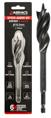 Abracs Snelle Slangenboor 18 x 159 mm Abracs Snelle Slangenboor 18 x 159 mm