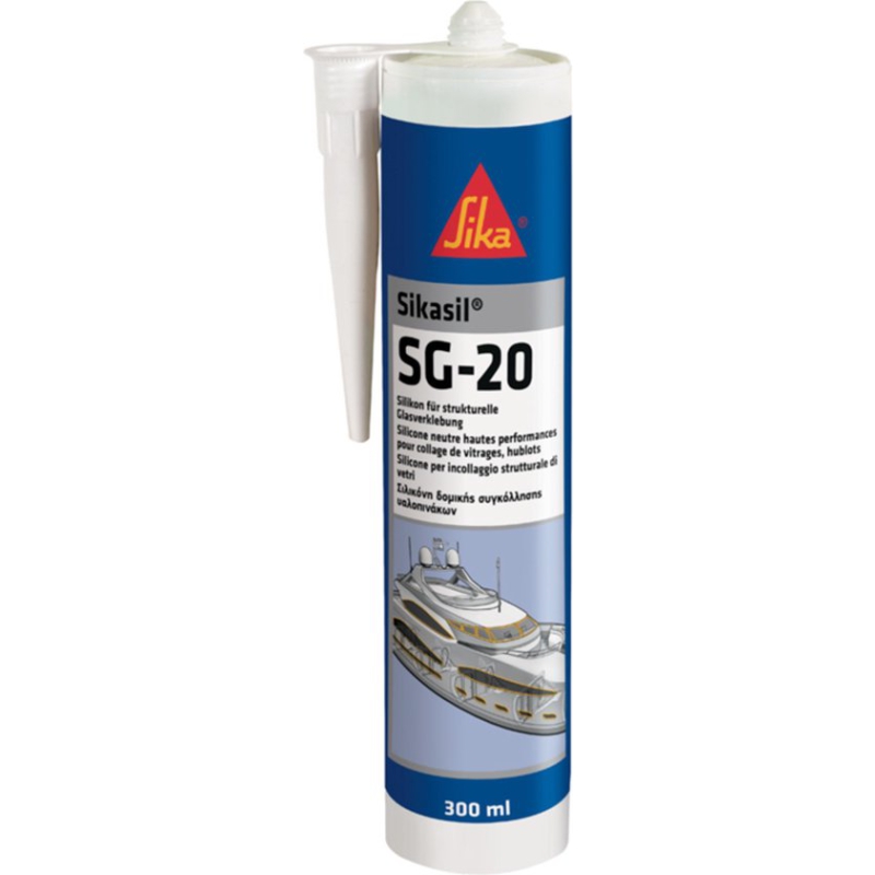 Sika Sikasil SG-20 zwart - 300ml 
