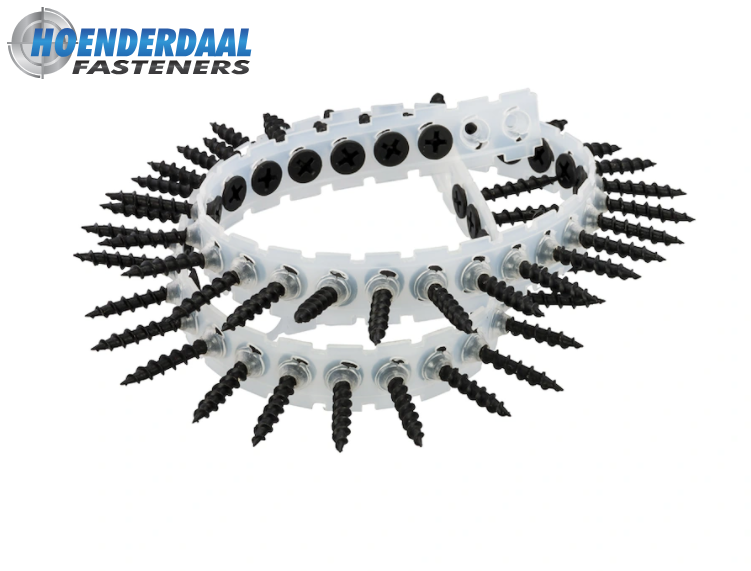 Gipsplaatschroef Grof op band 3.9X25 Gefosf. PH-2 (1000x) Hoenderdaal