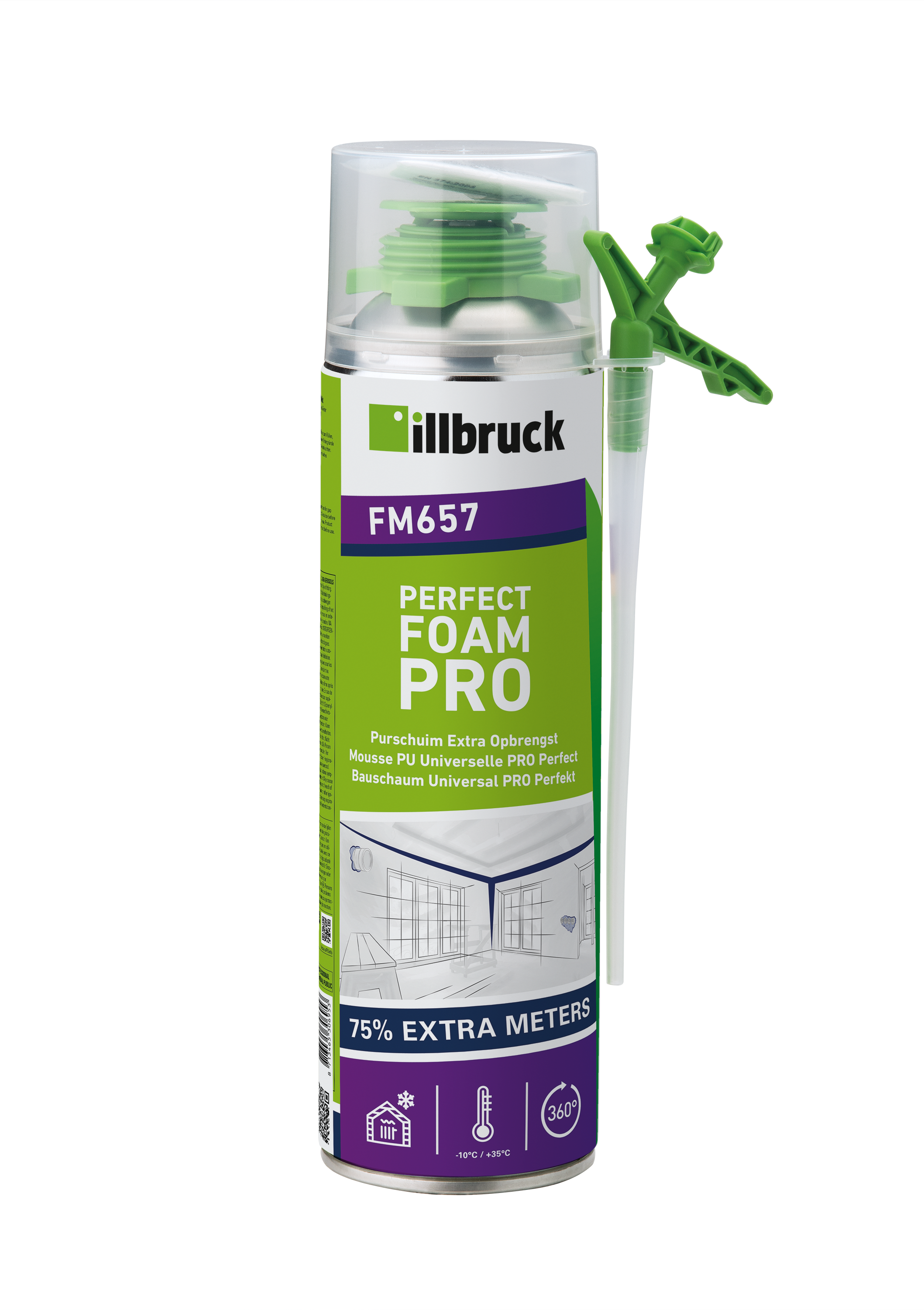 Illbruck FM657 Perfect Foam Pro (PU schuim) 540ml