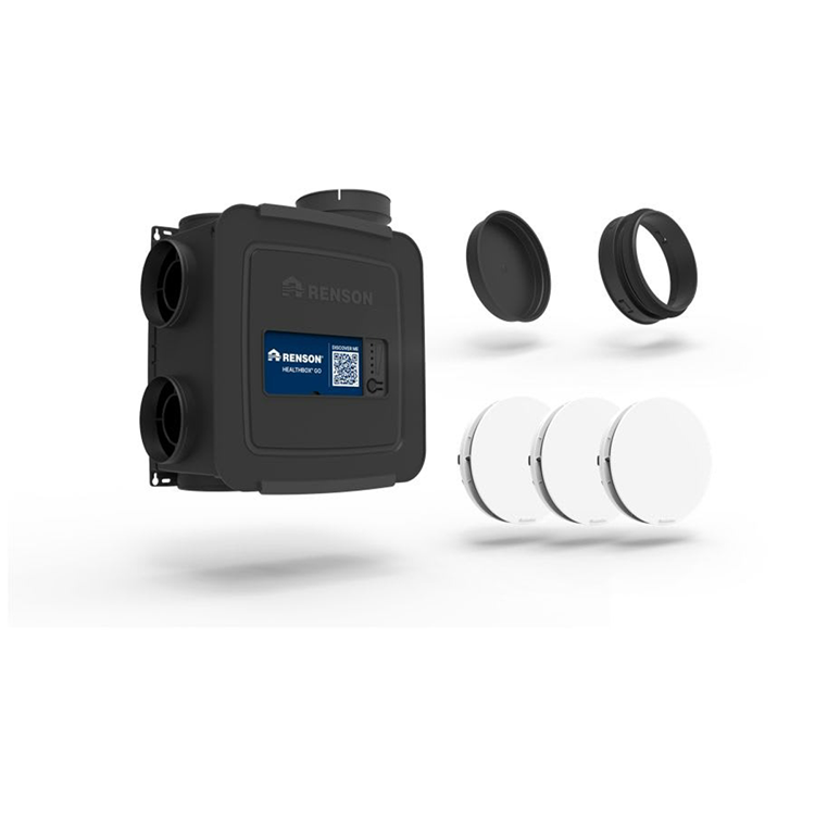 Renson Healthbox GO kit inclusief 3 Aeroo ventielen 
