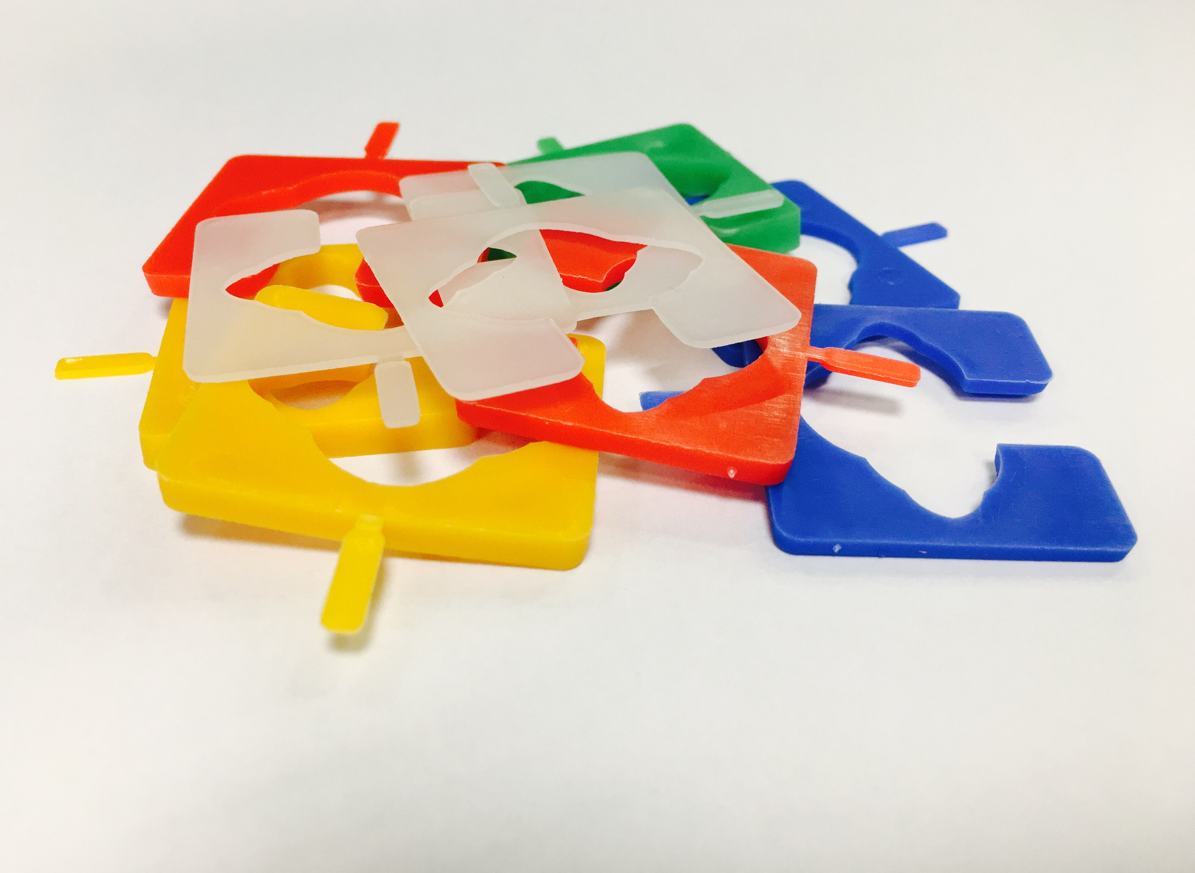 Combifit Kozijnstelblokjes 37x32x1 mm Combifit Kozijnstelblokjes 37x32x1 mm