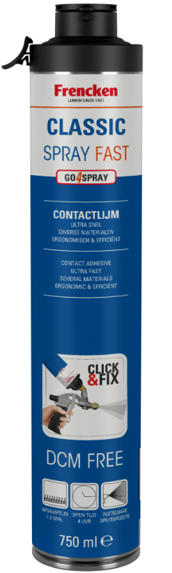 Frencken Click&Fix CF1329 Classic Spray Fast 750ml