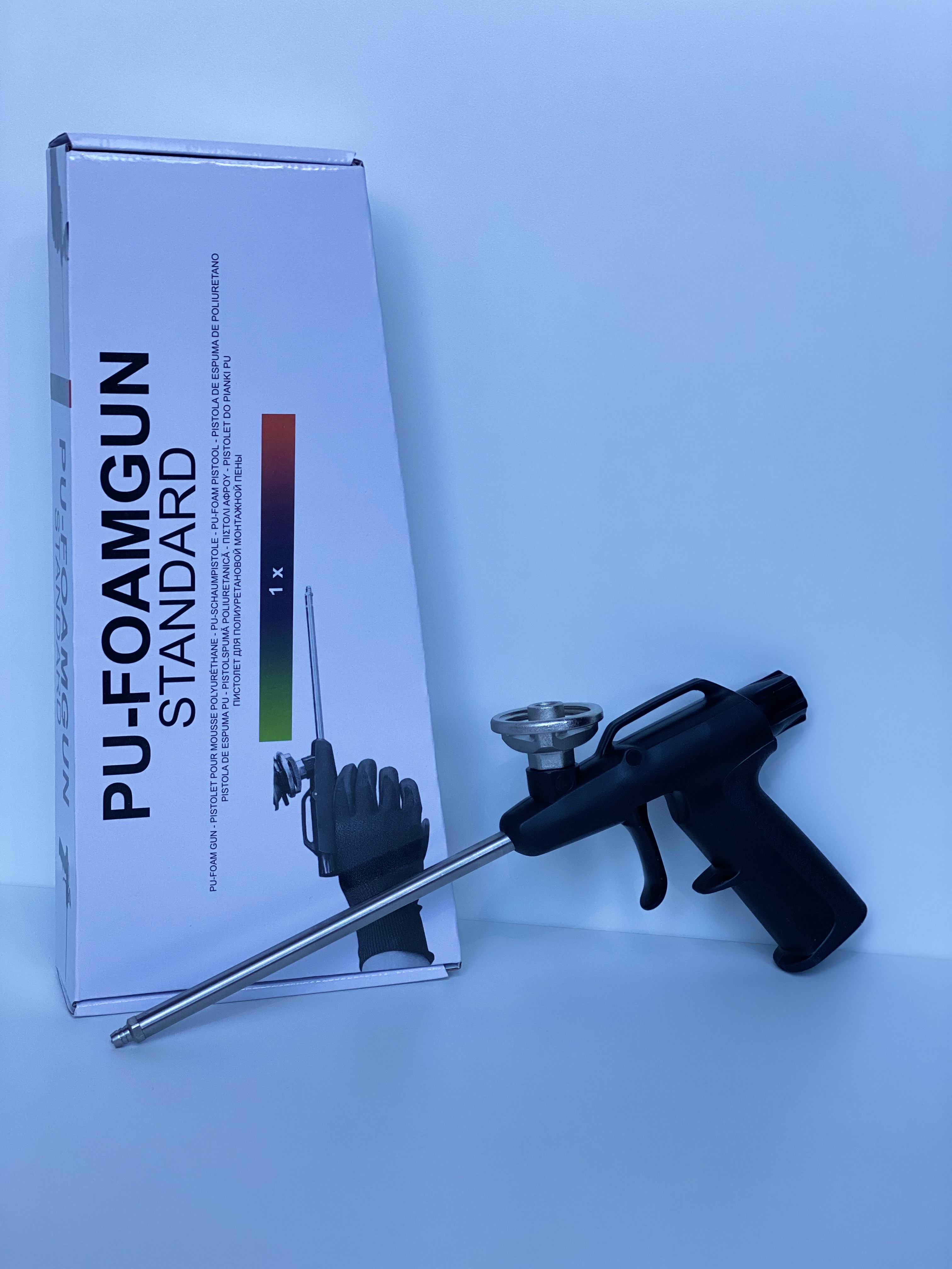 Zwaluw PU-Foam Gun Standaard Pistool zwart