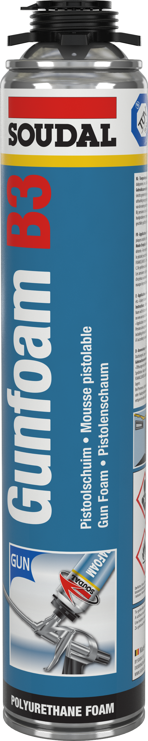 Soudal Soudafoam Gun 750 ml
