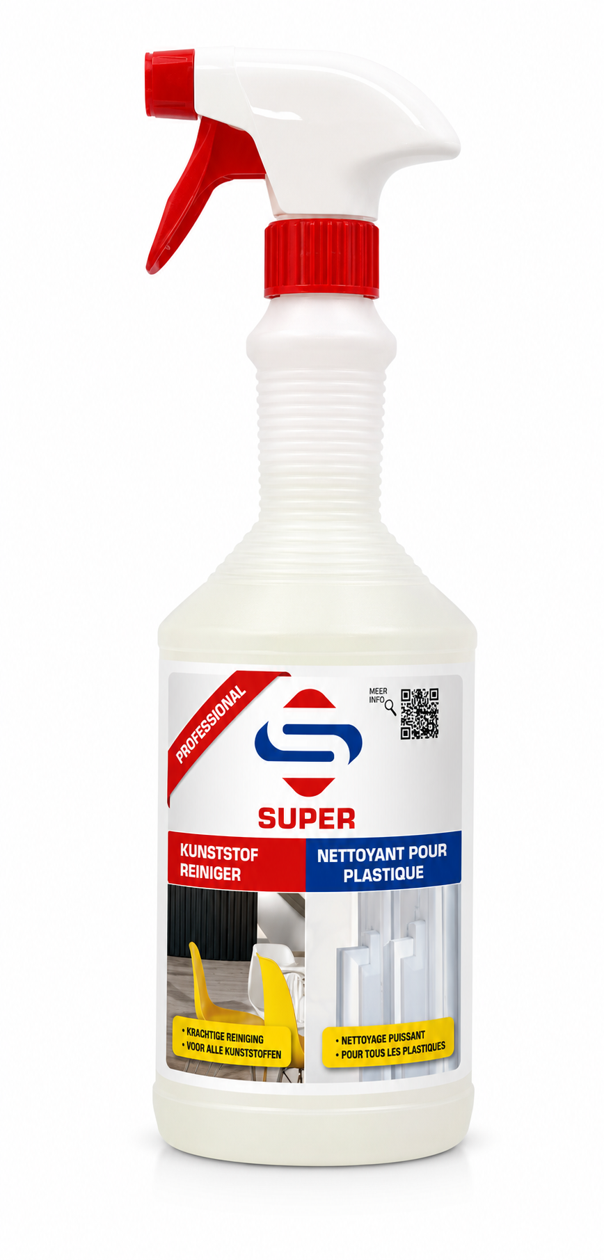 SuperCleaners Kunststof reiniger 1l