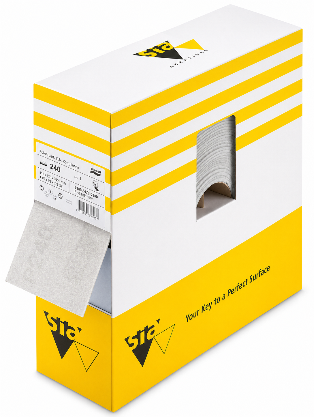 Sia 1950 Siaspeed Siasoft Schuurrol P400 115mm x 25m