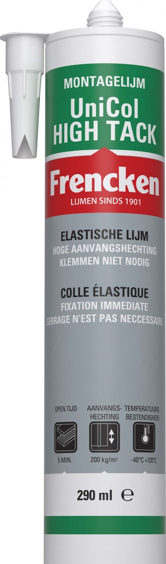 Frencken unicol lijmkit hightack wit ko 290 ml