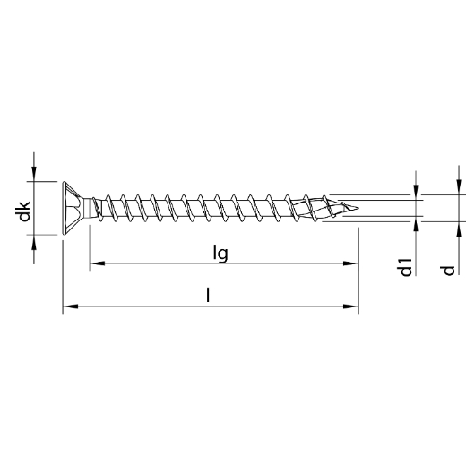 HECO Spaanplaatschr. 3,5x40 verzinkt TX-20 platkop (200)