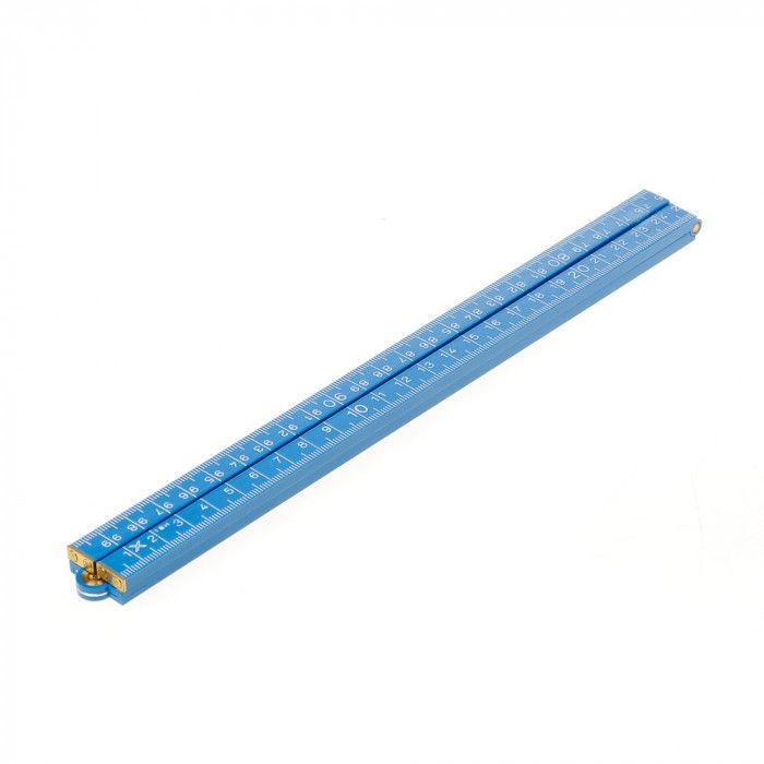 NEO Timmermansduimstok 1m BLAUW