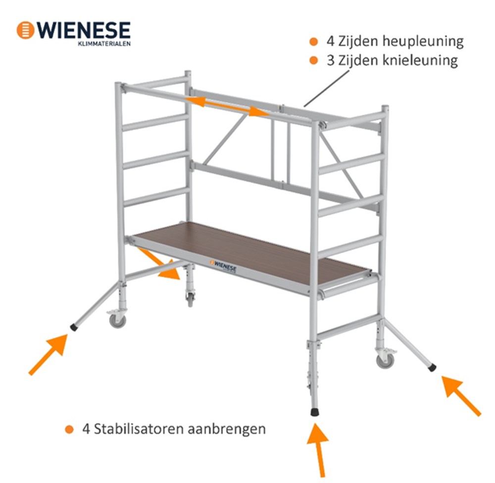 Wienese Vouwsteiger upgrade set