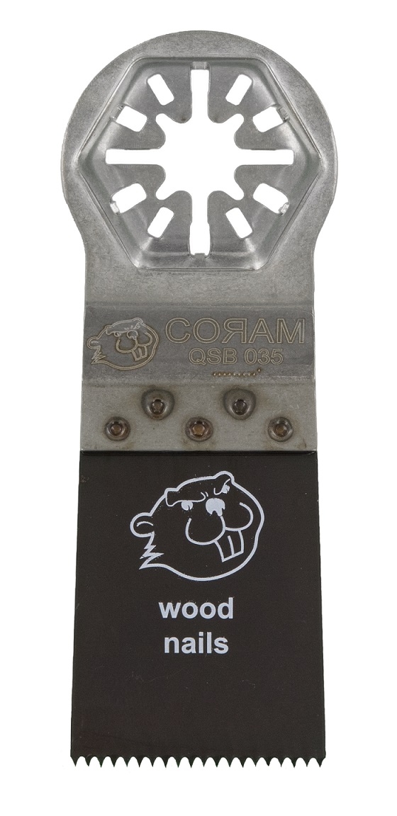 Coram Quick-fit zaagblad 35x51mm Spits vertanding