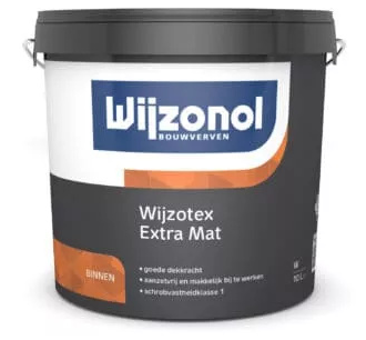 Wijzonol Wijzotex extra mat 10 ltr  Ral7047