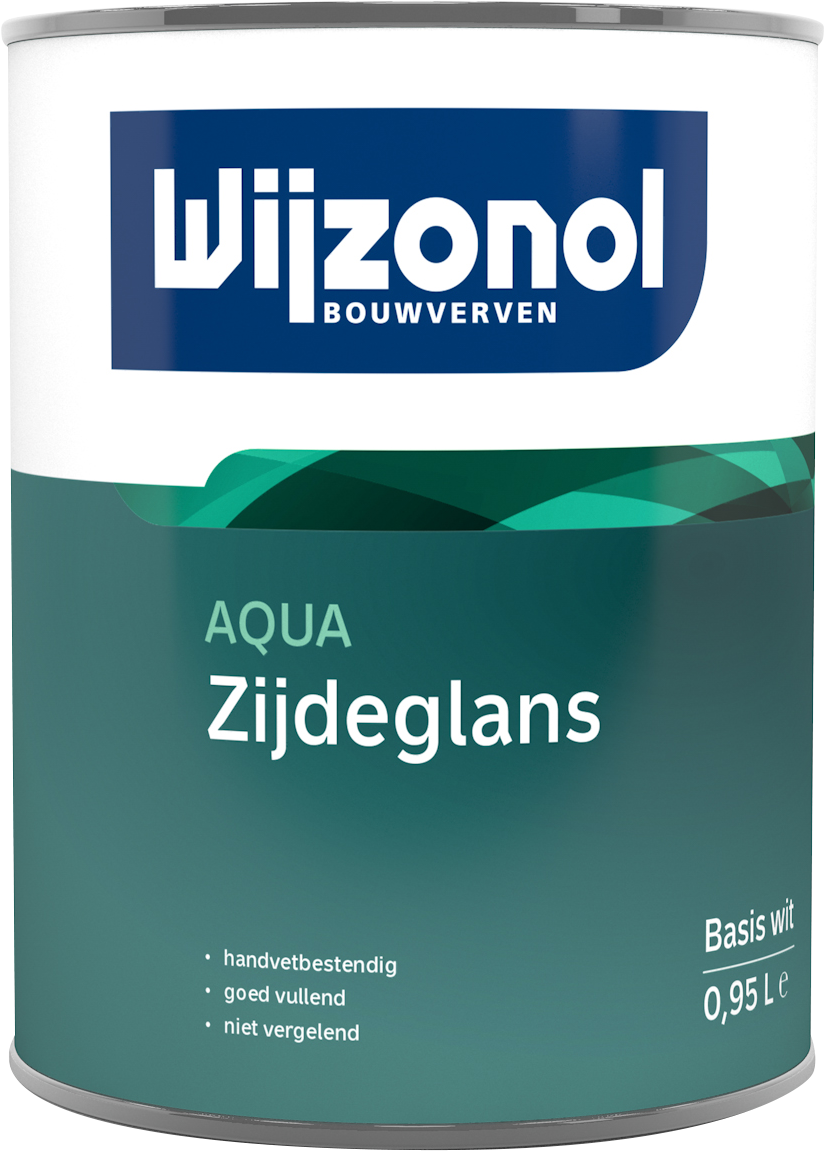 Wijzonol Aqua Zijdeglans 1 ltr N0.15.10 Monumentengroen