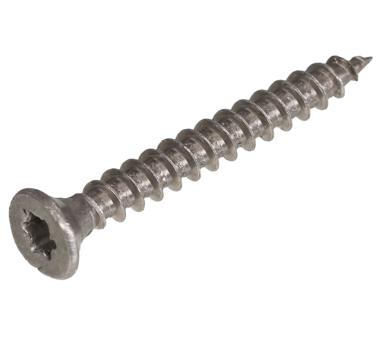 Spaanplaatschroef 4.0X20 RVS-A2 TX-20 Platkop (200x) Hoenderdaal