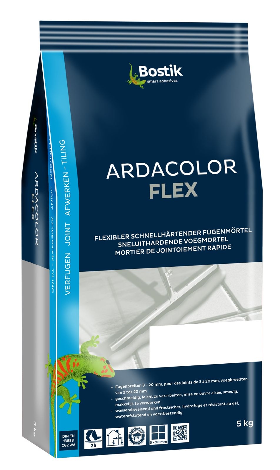 Bostik Ardacolor Flex 25 kg Mediumgrijs