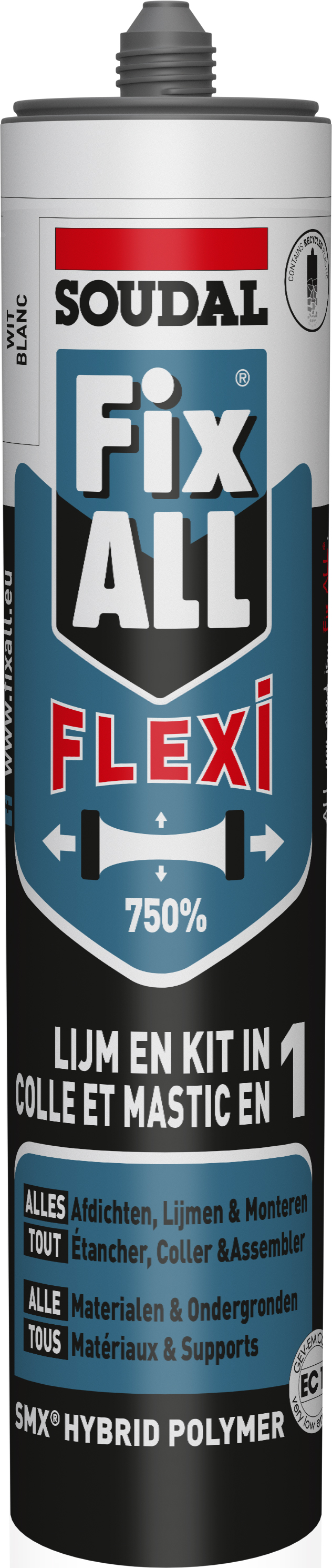 Soudal Fix-all Flexi 290 ml Zwart