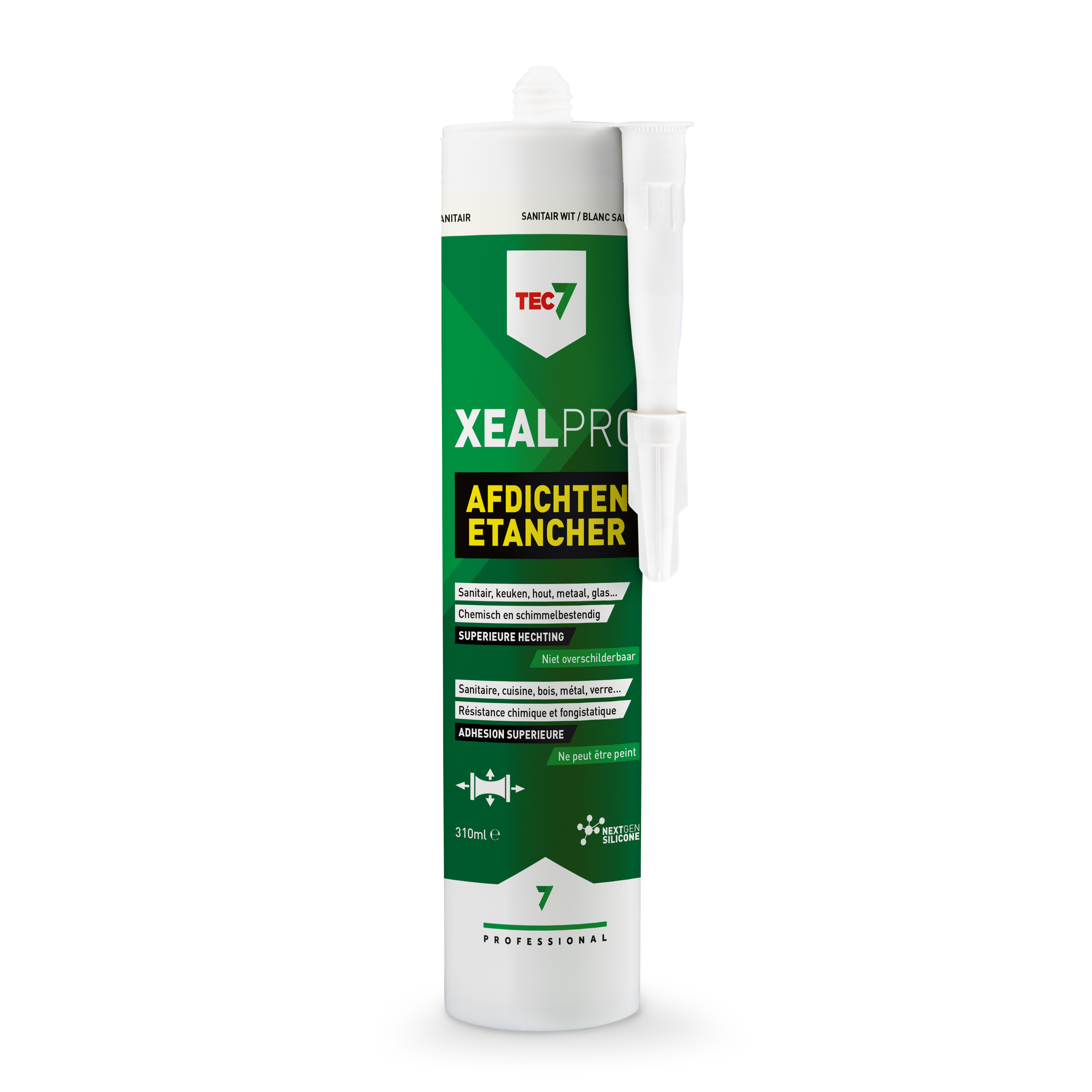 Tec7 XealPro Sanitair Wit 310ml