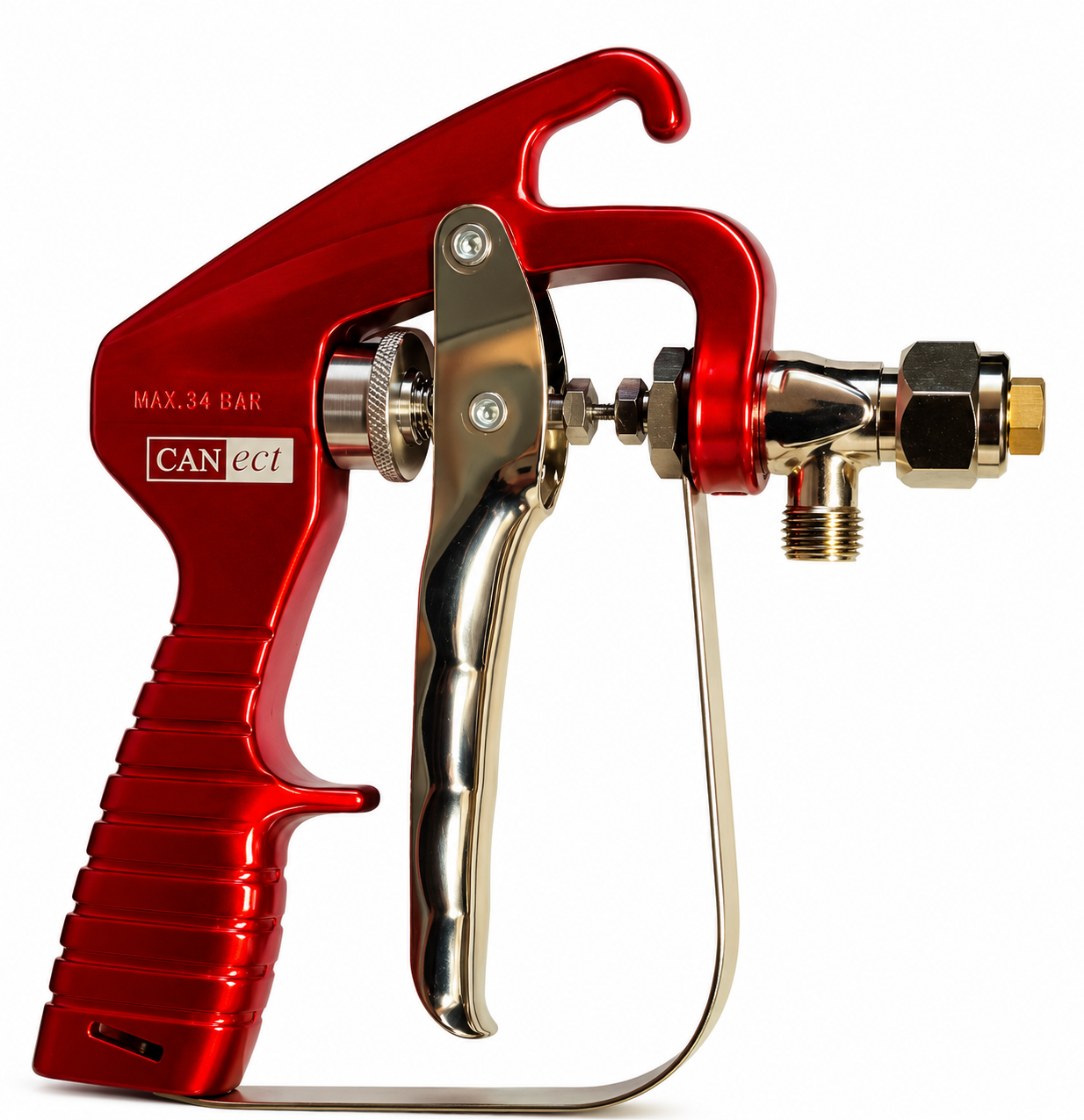 Canect Pistool rood metallic