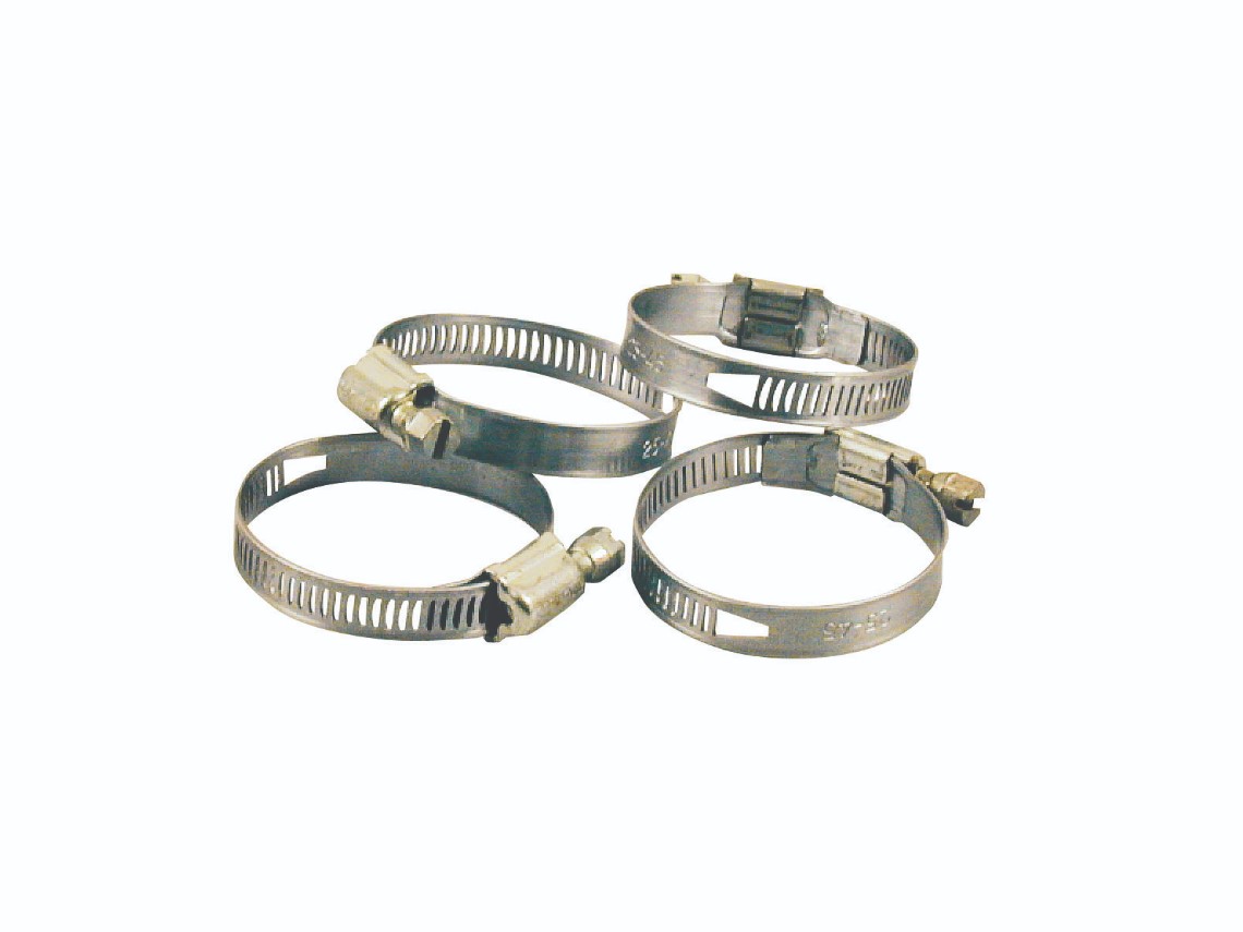 Slangklem, 20-32 mm RVS 4 stuks
