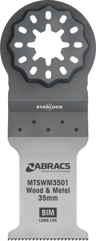 Abracs Starlock Multi-Tool Zaagblad 35mm Hout & Metaal - 1 stuk