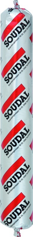 Soudal Silirub P2 600 ml transparant