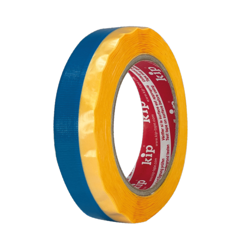 Kip 367 Tape Washi-Tec Multi-Tape 24/16mm x 25m Geel/Blauw
