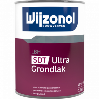 Wijzonol LBH SDT Ultra Grondlak 1 ltr RAL9016 