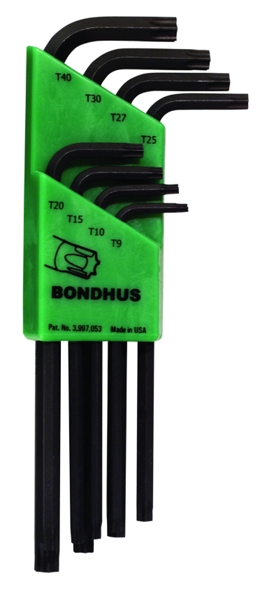 Bondhus Haakse torxsleutelset T9-T40 TLXS8S