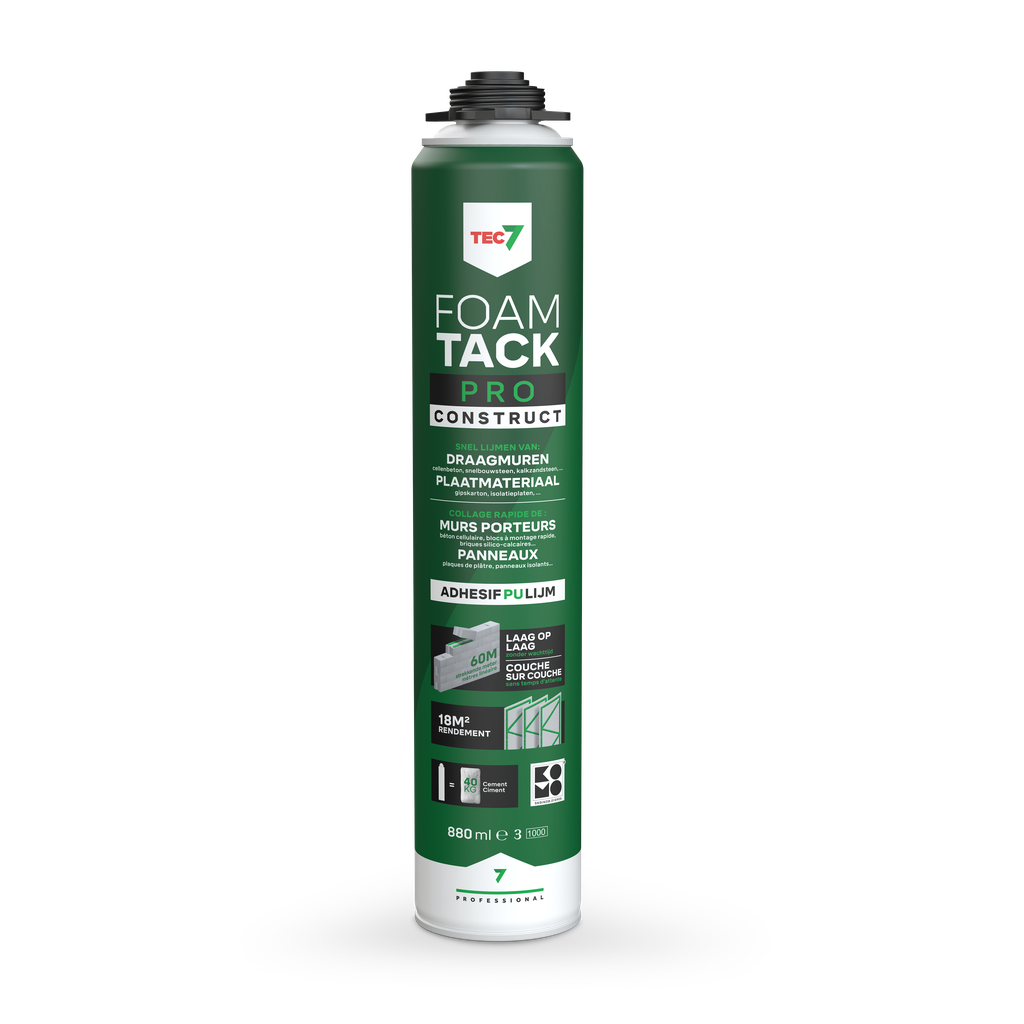 Tec7 FoamTack Pro Construct 880ml