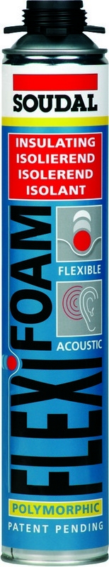 Soudal Flexifoam Gun 750 ml Blauw