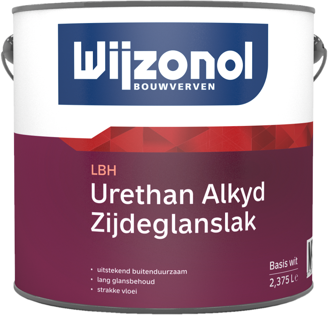 Wijzonol LBH Urethan Alkyd Zijdeglanslak 2,5 ltr Wit