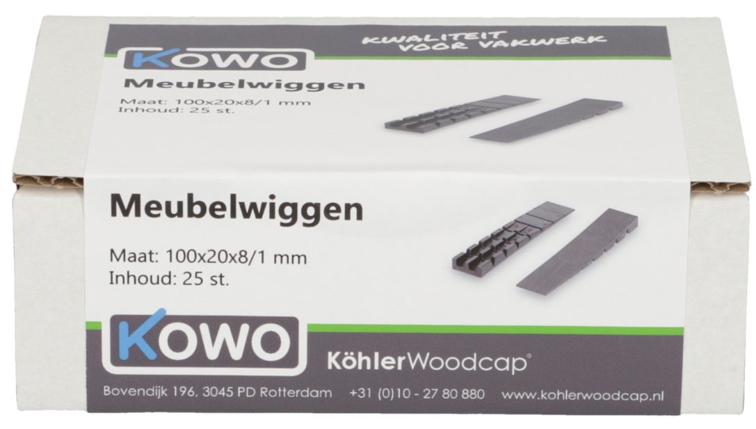 Kowo Meubelwiggen Afbreekbaar - 25 stuks