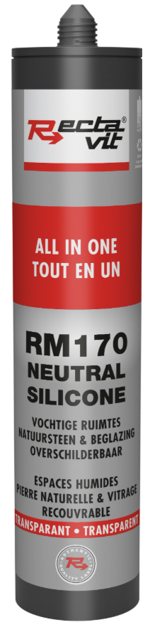 Rectavit RM170 All in 1 Neutral Silicone 310 ml Transparant