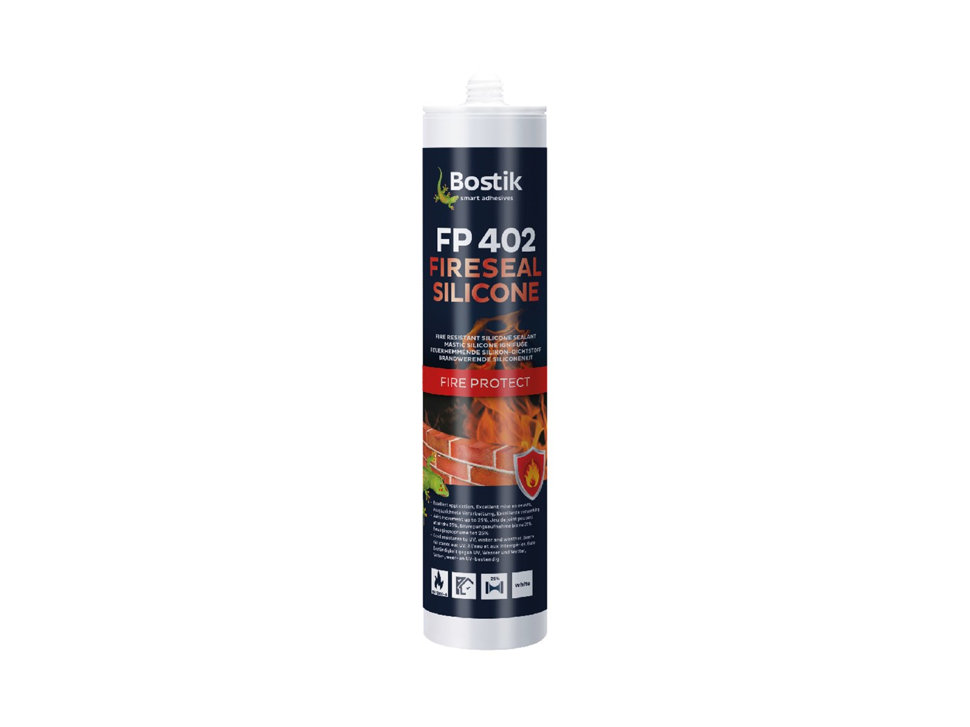 Bostik FP 402 Fireseal Silicone 310 ml Wit