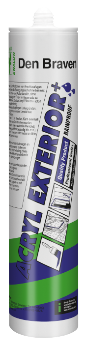Zwaluw Acryl Exterior+ 310 ml Wit