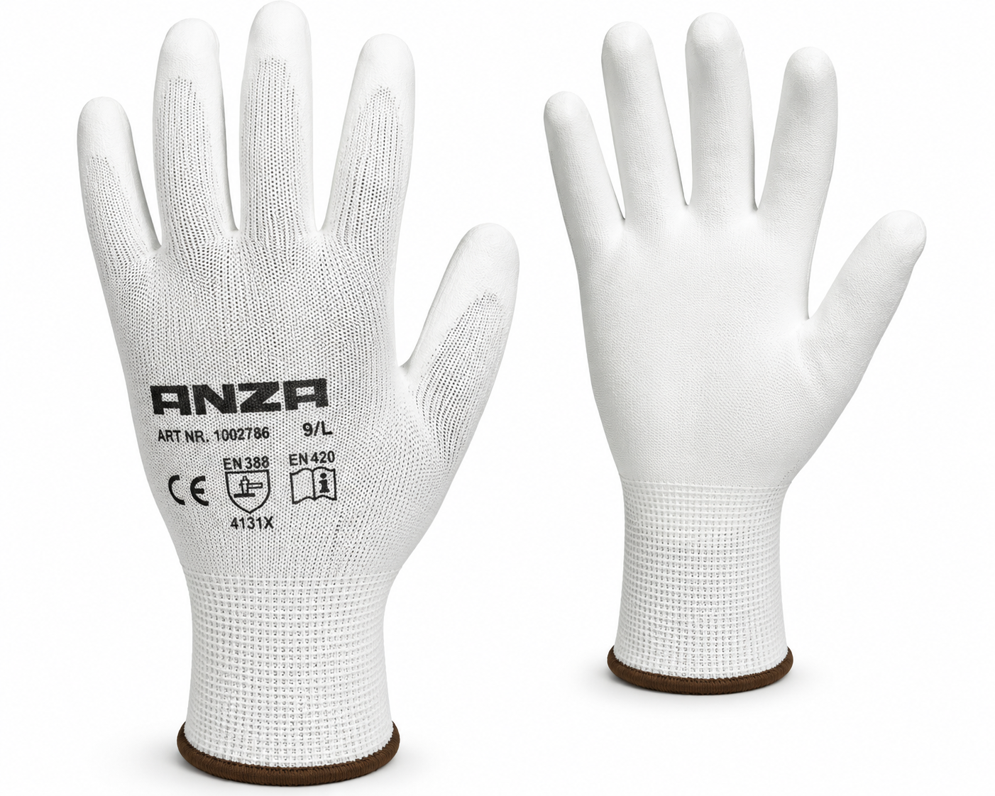 Anza schilderhandschoenen Maat 9 (M)