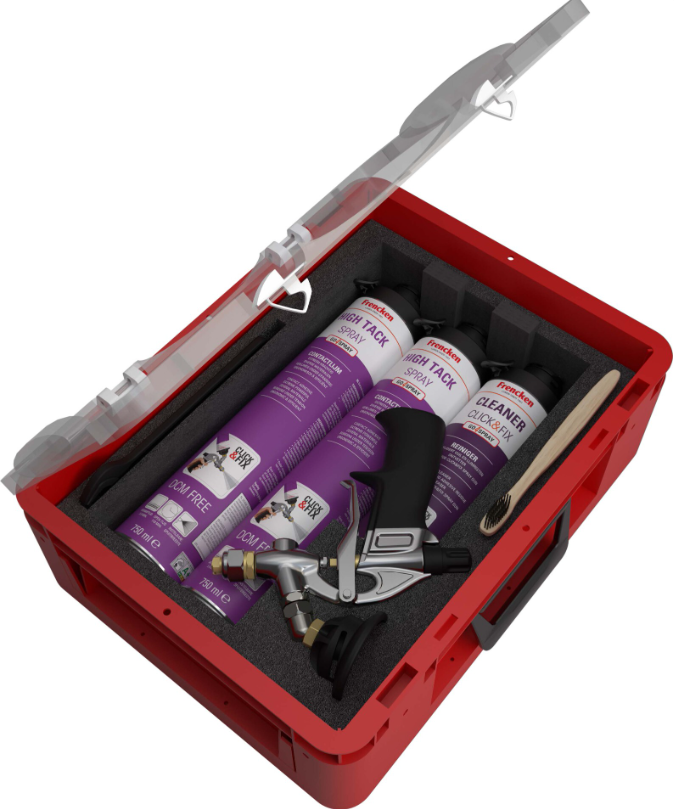 Frencken Click&Fix CF1661 High Tack Spray Startersset
