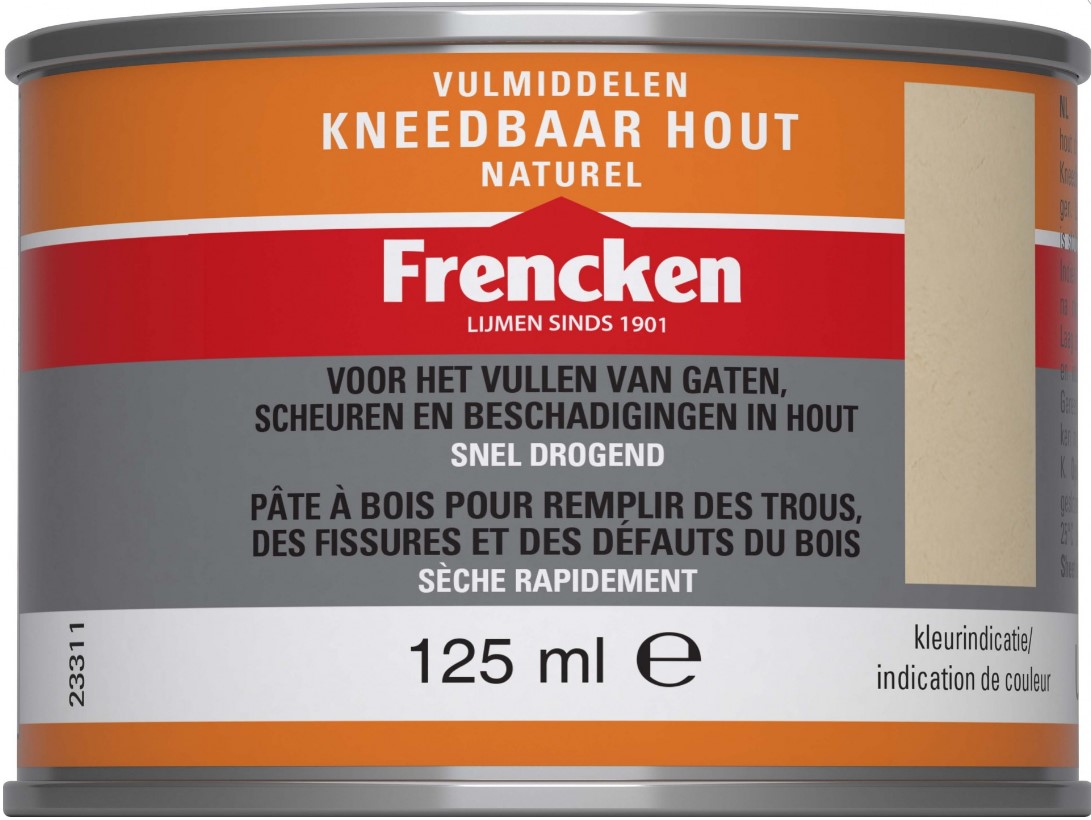 Frencken kneedb hout mahonie 125 ml