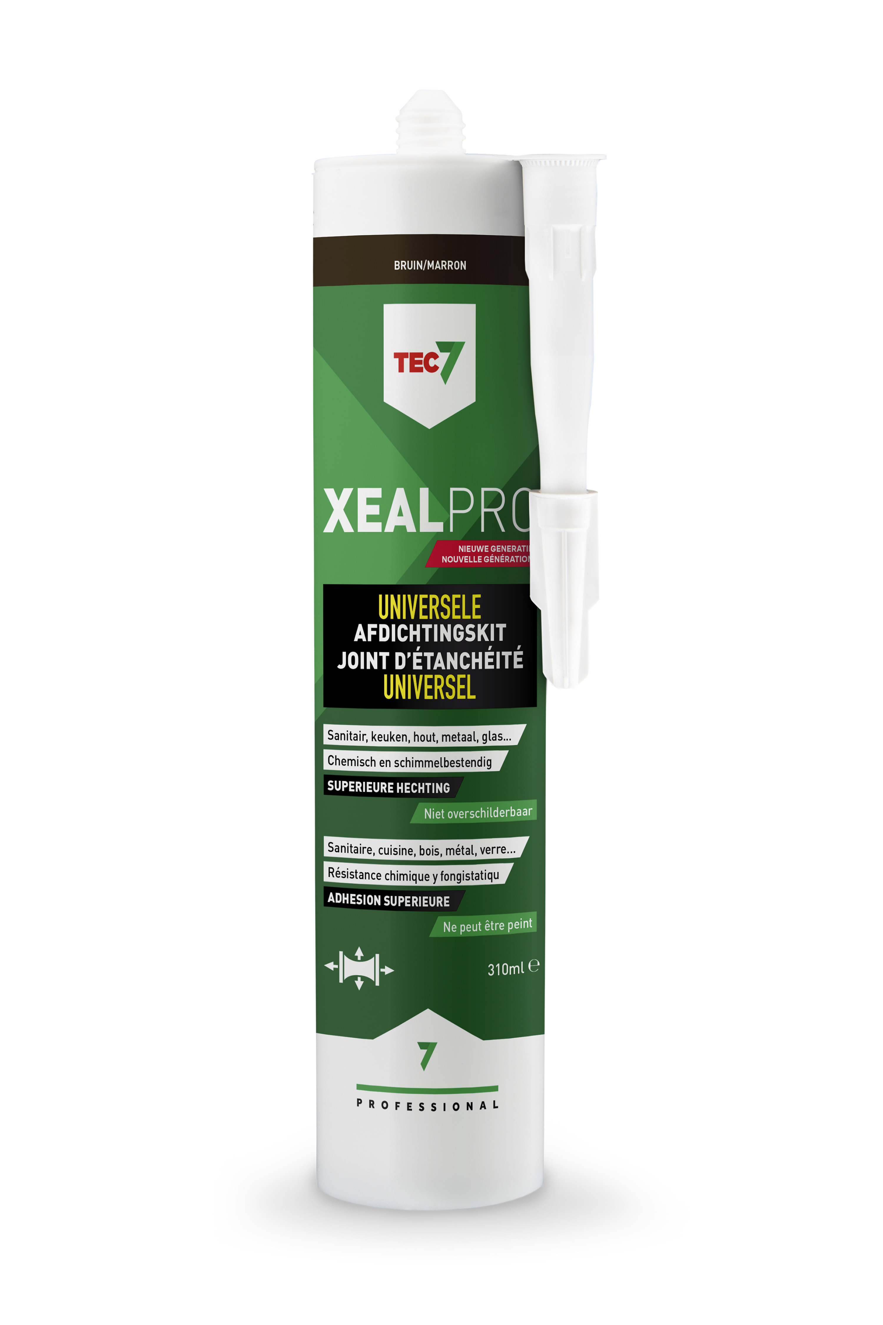 Tec7 XealPro 310ml Bruin 