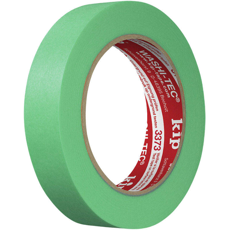 Kip 3373 FineLine tape Washi-Tec 24mm/50m extra sterk Groen