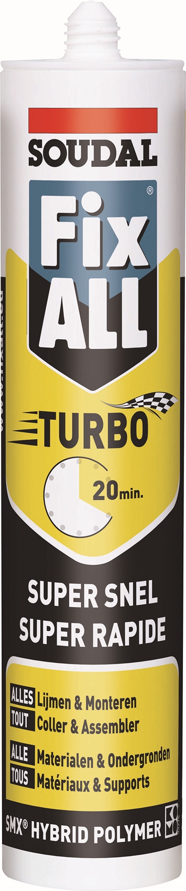 Soudal Fix-all Turbo 290 ml Wit