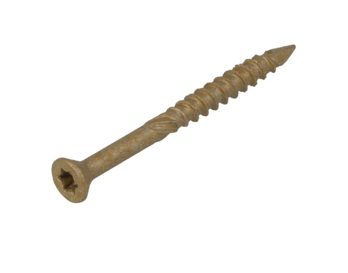 Glaslatschroef 3.5x50/28 AR-Bronze PK-75° T15 Dynaplus (200)