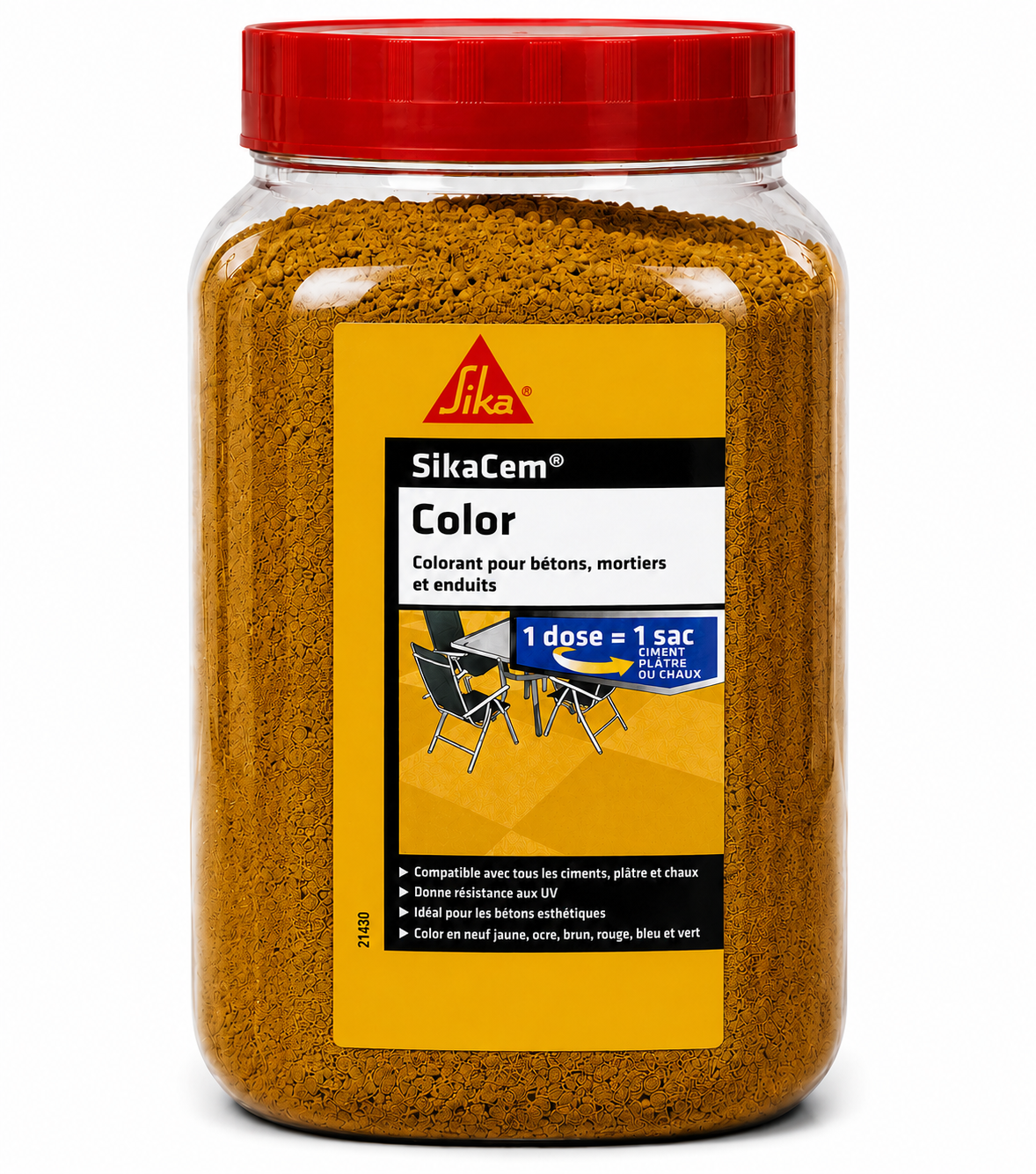 Sika SikaCem Color - Kleurstof poeder - 0,4kg oker 