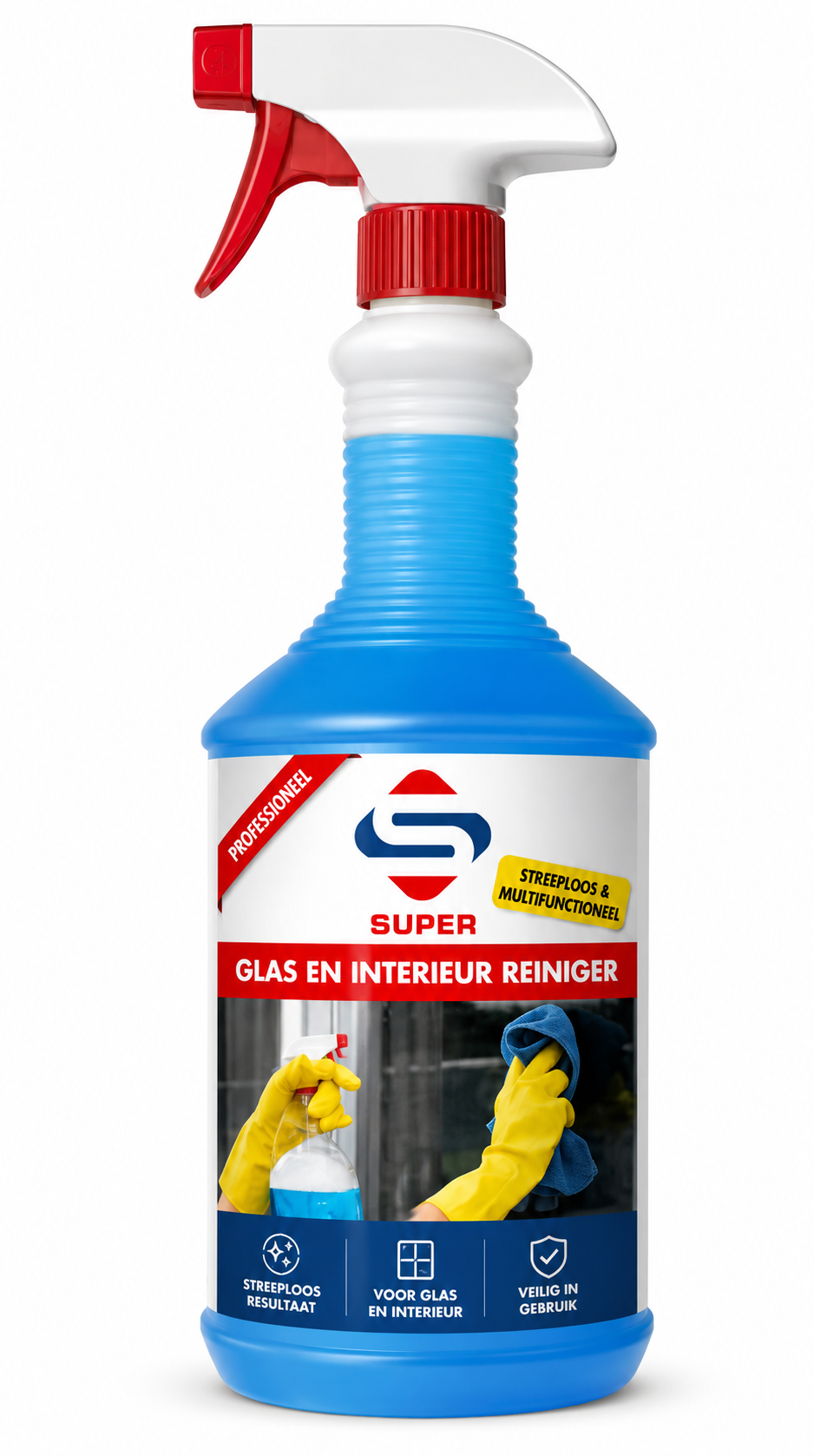SuperCleaners Glas en Interieurreiniger 1l