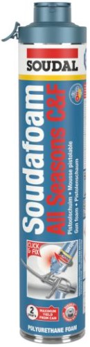 Soudal Soudafoam All Seasons Click & Fix 750ml Champagne