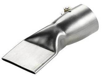 Leister 107132 Breedsleufmondstuk 40mm 50 graden gehoekt Leister 107132 Breedsleufmondstuk 40mm 50 graden gehoekt