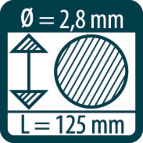 Pica Dry Stiftenset waterstraalvast (3 groen, 2 wit, 3 blauw)